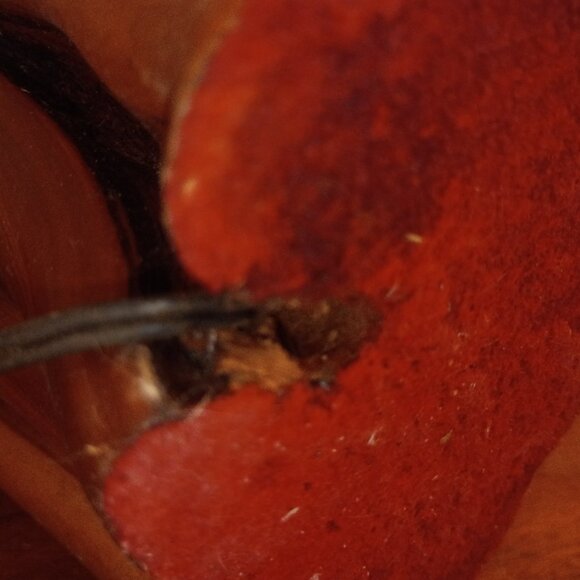 MID CENTURY Handmade Cypress Knee Table Lamp w Drum Lampshade 1950s *WORKS* - Picture 15 of 15